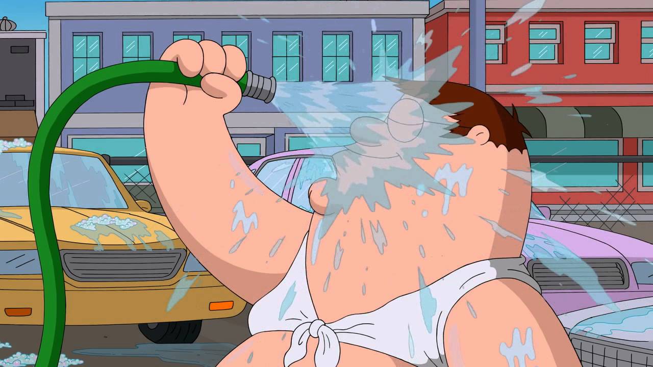 Family Guy trifft Die Simpsons - Sexy Car Wash Scene HD Deutsch. 